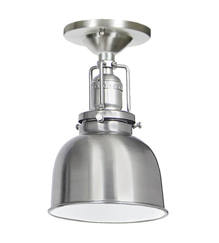 JVI Designs 1202-17-M2 Union Square 1 Light 5 inch Pewter Flush Mount Ceiling Light