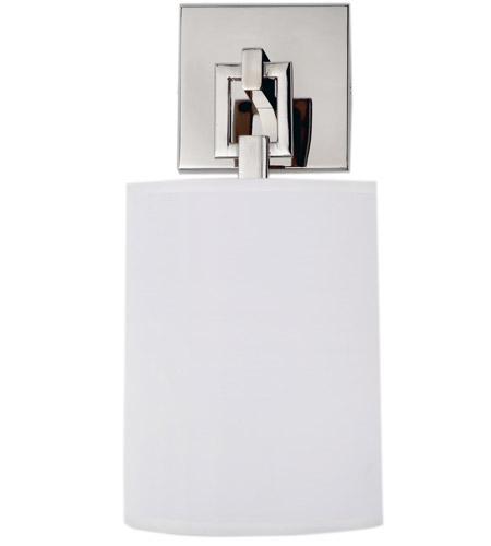 JVI Designs 451-15 Warick 1 Light 6 inch Polished Nickel Bathroom Wall Sconce Wall Light 451-15-1.jpg