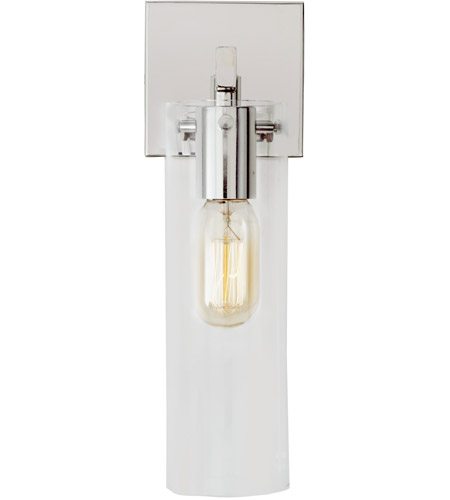 JVI Designs 452-15 Warick 1 Light 5 inch Polished Nickel Bathroom Wall Sconce Wall Light