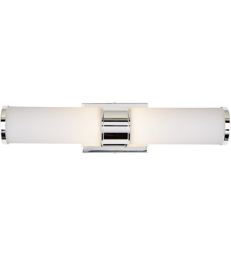 JVI Designs 532-15 Fairview LED 5 inch Polished Nickel Bathroom Wall Sconce Wall Light
