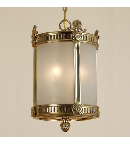 JVI Designs Signature 4 Light Foyer Lantern in Antique Brass 950-05