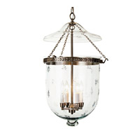 JVI Designs 1058-17 Bell Jar 4 Light 15 inch Pewter Hanging Bell Pendant Ceiling Light  photo thumbnail