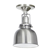 JVI Designs 1202-17-M2 Union Square 1 Light 5 inch Pewter Flush Mount Ceiling Light thumb
