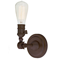 JVI Designs 1251-08 Soho 1 Light 5 inch Oil Rubbed Bronze Wall Sconce Wall Light in Clear Glass, Swivel photo thumbnail