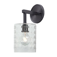 JVI Designs 1303-17-G10 Grand Central 1 Light 6 inch Pewter Wall Sconce Wall Light photo thumbnail