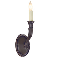 JVI Designs 229-08 Traditional Brass 1 Light 5 inch Oil Rubbed Bronze Wall Sconce Wall Light thumb