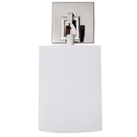 JVI Designs 451-15 Warick 1 Light 6 inch Polished Nickel Bathroom Wall Sconce Wall Light 451-15-1.jpg thumb