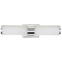 JVI Designs 532-15 Fairview LED 5 inch Polished Nickel Bathroom Wall Sconce Wall Light 532-15-2.jpg thumb