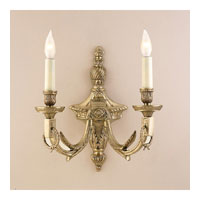 JVI Designs Magnificent 2 Light Wall Sconce in Antique Brass 577-05 thumb