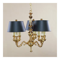 JVI Designs Library 9 Light Chandelier in Polished Brass 703-01 thumb