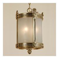 JVI Designs Signature 4 Light Foyer Lantern in Antique Brass 950-05 thumb