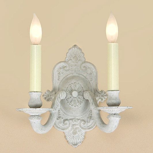 JVI Designs 219-08 Decorative 2 Light 10 inch Oil Rubbed Bronze Wall Sconce Wall Light