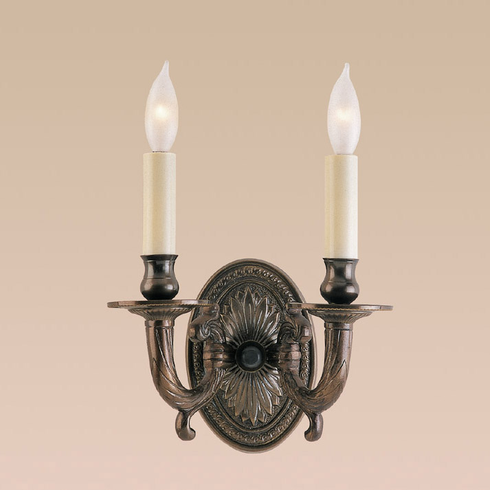 JVI Designs 308-17 San Clemente 2 Light 9 inch Pewter Wall Sconce Wall Light