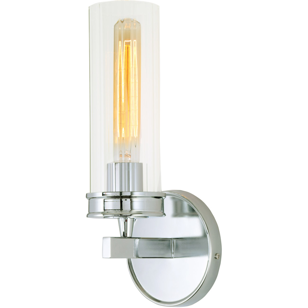 JVI Designs 42106 Hamilton 1 Light 5 inch Polished Chrome Wall Sconce Wall Light