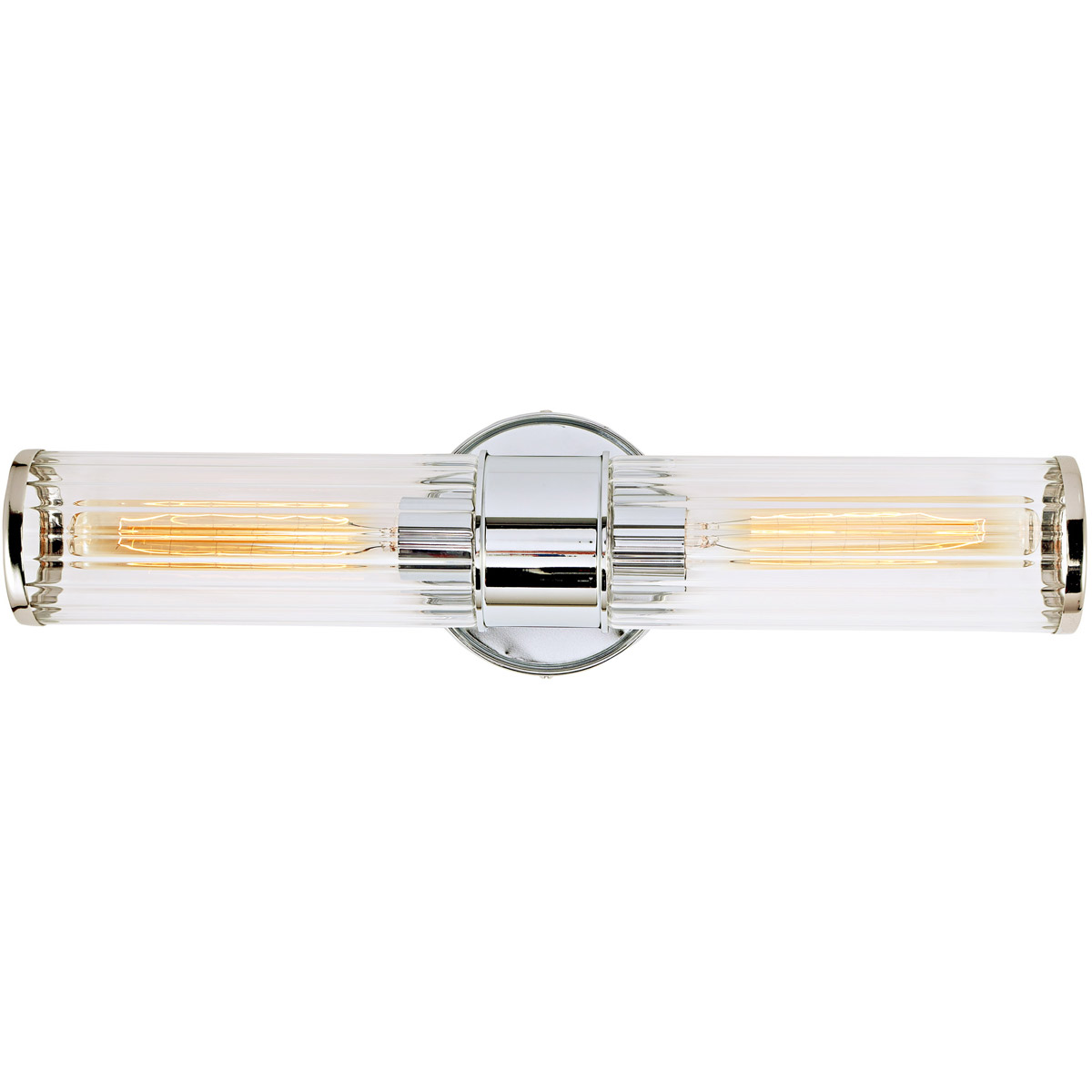 JVI Designs 42406 Hamilton 2 Light 5 inch Polished Chrome Bathroom Wall Sconce Wall Light