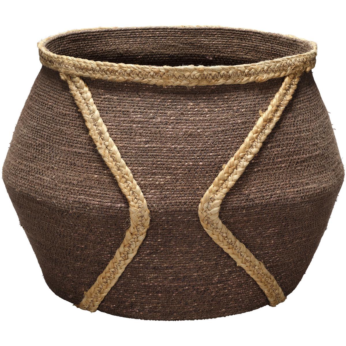 Jamie Young Co 10PYTH-BADB Python 18 X 12 inch Basket, Inline