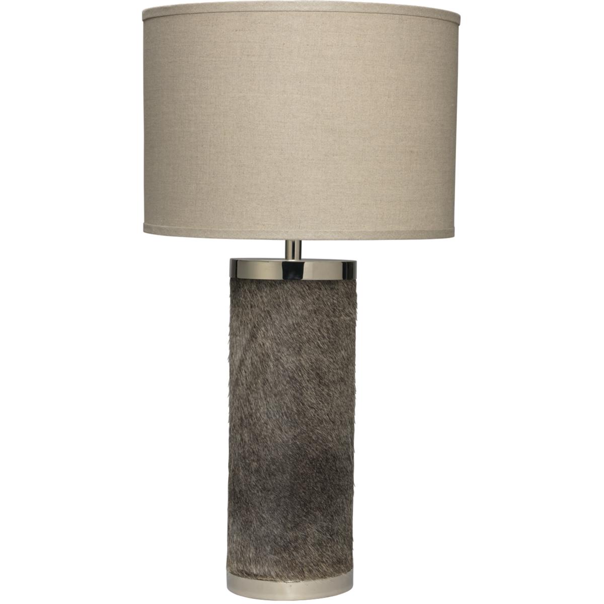 Jamie Young Co 1COLU-TLGH Column 30 inch 150 watt Grey Table Lamp Portable Light