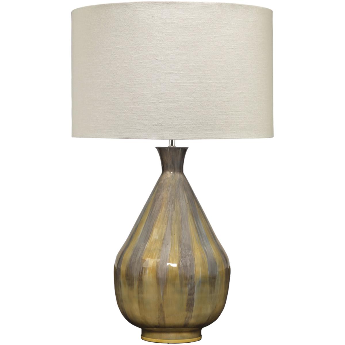 Jamie Young Co 1DAYB-TLGR Daybreak 27.5 inch 150 watt Grey Enameled Metal Table Lamp Portable Light