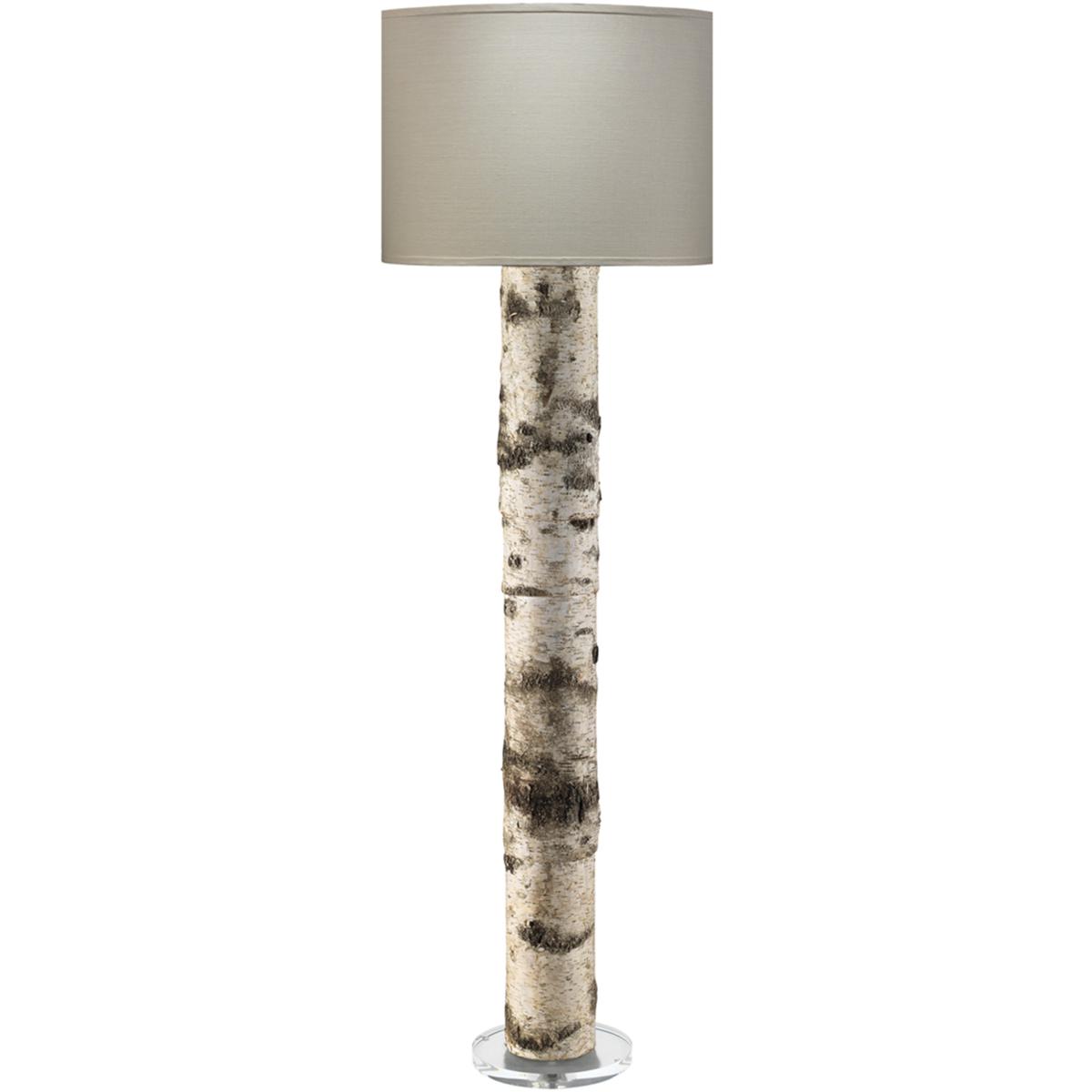 Jamie Young Co 1FORR-FLBI Forrester 68.5 inch 150 watt Birch Veneer Floor Lamp Portable Light