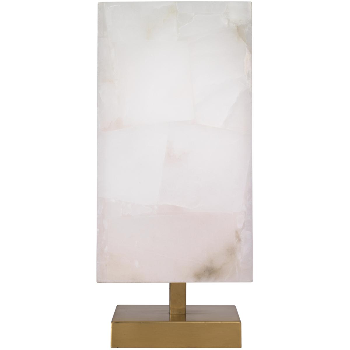 Jamie Young Co 1GHAX-TLWH Ghost Axis 16 inch 150 watt Brass Table Lamp Portable Light