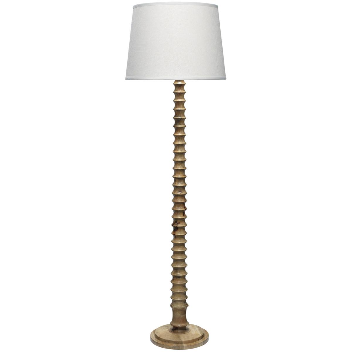 Jamie Young Co 1REVO-FLBW Revolution 62.75 inch 150 watt Bleached Wood Floor Lamp Portable Light