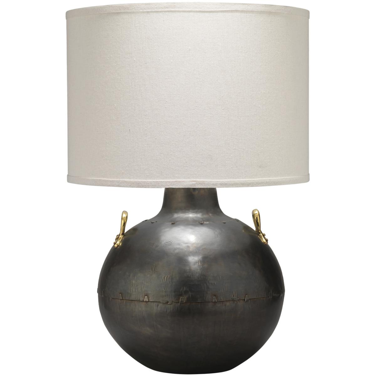 Jamie Young Co 1TWOH-TLIR Two Handled Kettle 25 inch 150 watt Iron Table Lamp Portable Light