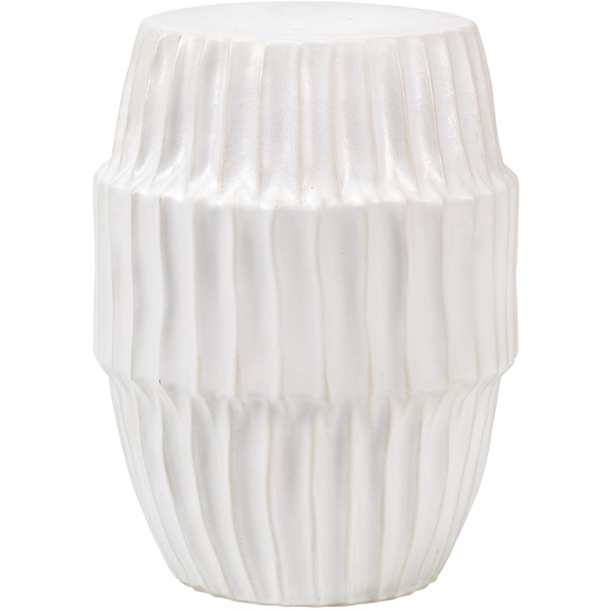 Jamie Young Co 20ALGA-STWH Algae 21 X 15.5 inch White Ombre Side Table