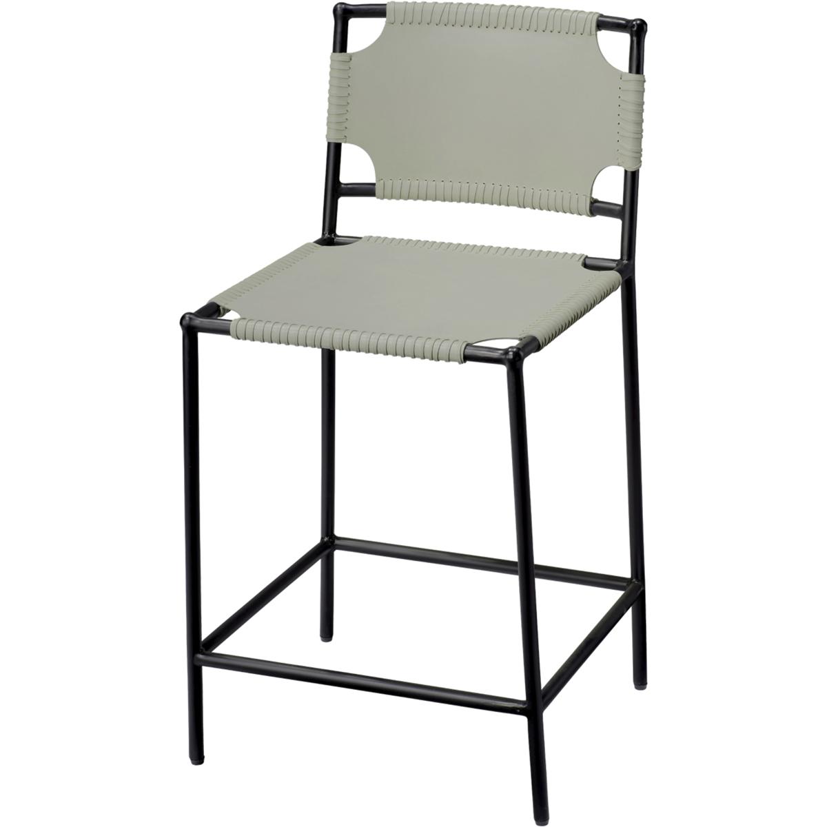 Jamie Young Co 20ASHE-CSDG Asher 36 inch Grey Counter Stool
