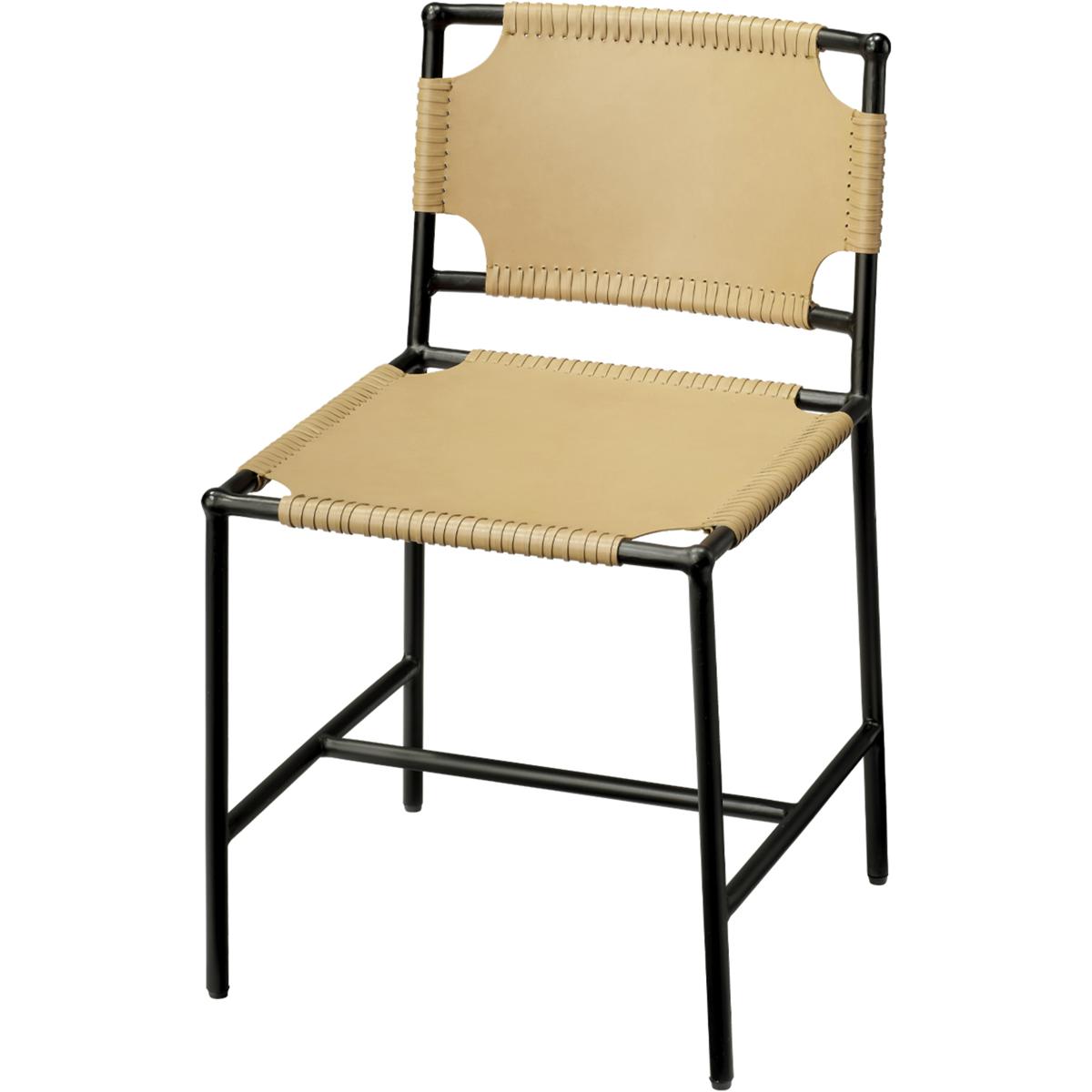 Jamie Young Co 20ASHE-DCCA Asher Cashew Dining Chair