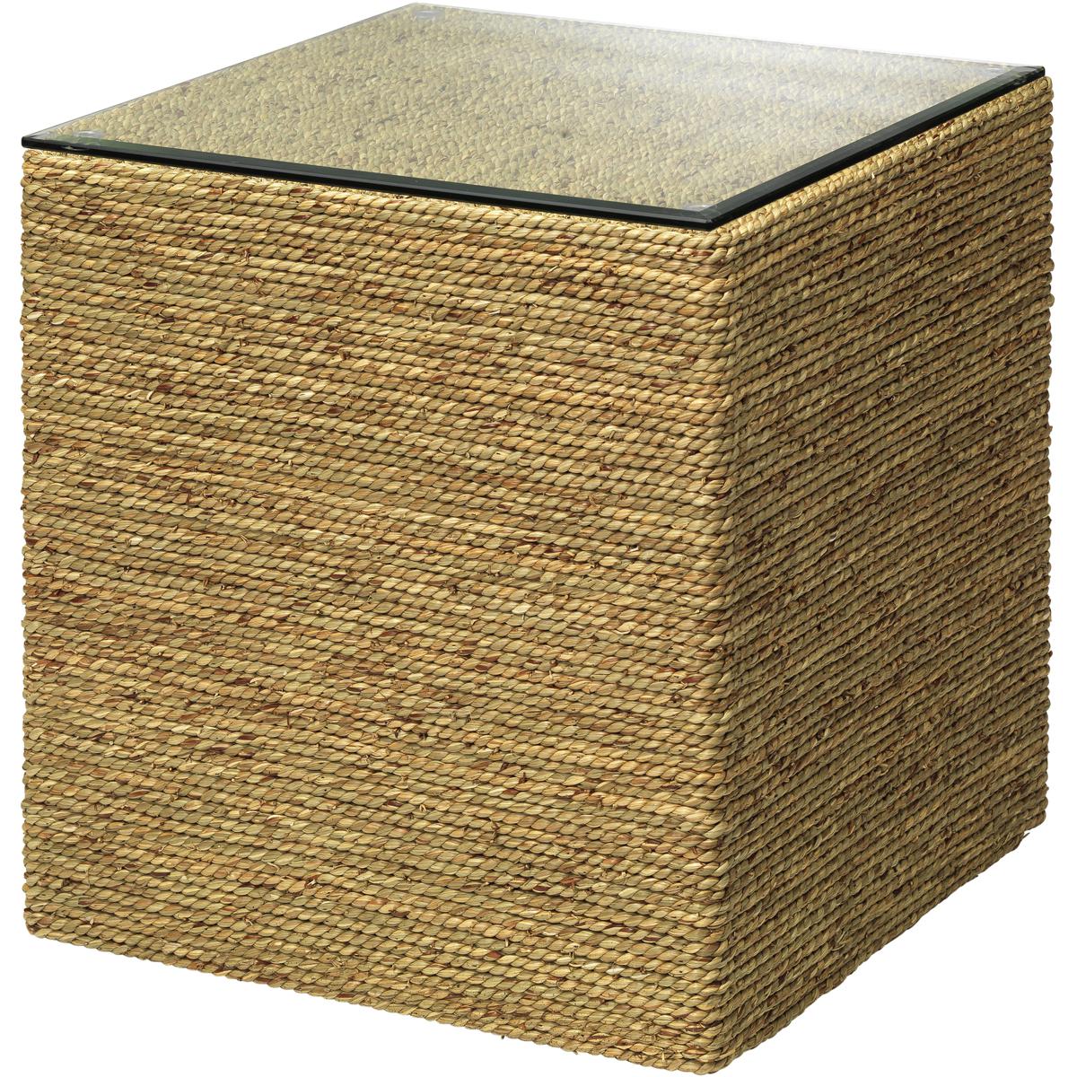 Jamie Young Co 20CAPT-SQNA Captain Square 20 X 18 inch Natural Side Table