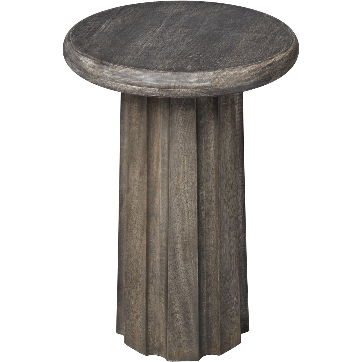 Jamie Young Co 20CREM-STGR Cremini 21 X 14 inch Grey Wash Side Table, Inline