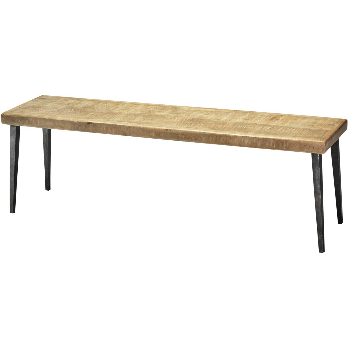 Jamie Young Co 20FARM-BENA Farmhouse Natural Wood Bench