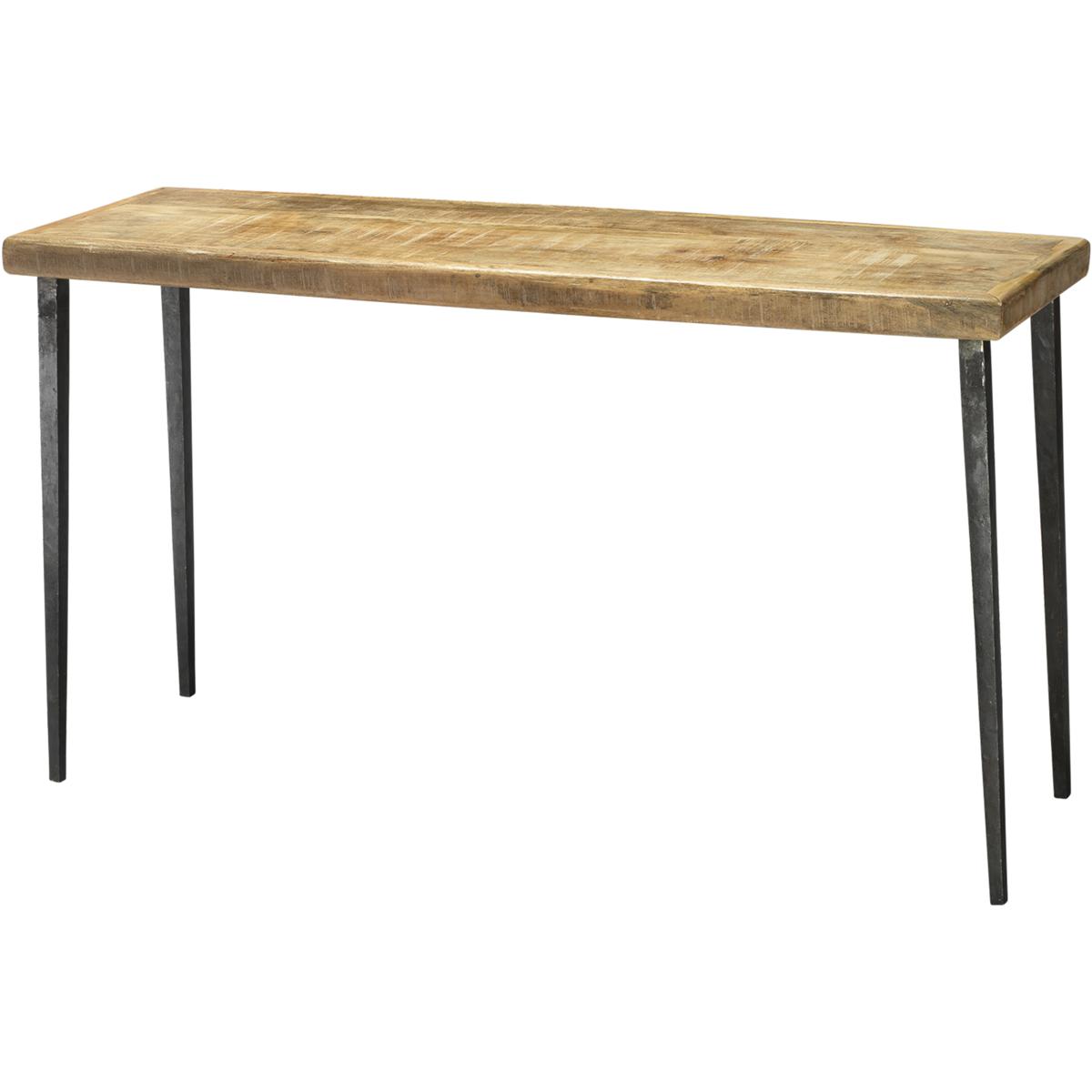 Jamie Young Co 20FARM-CONA Farmhouse 53 X 16 inch Natural Wood Console Table