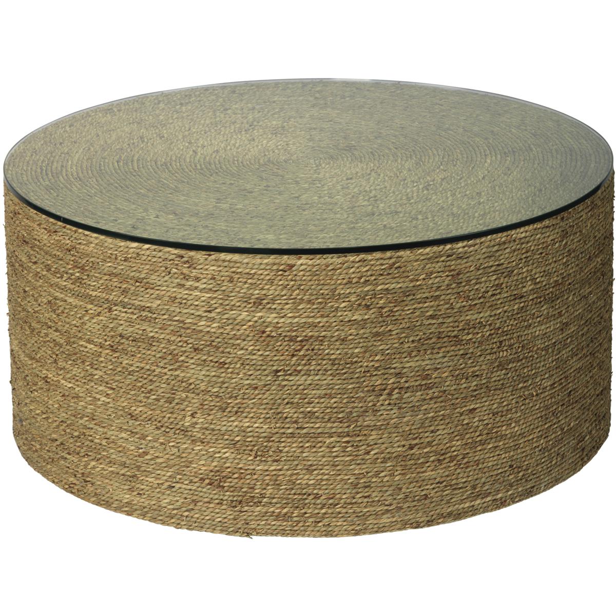 Jamie Young Co 20HARB-CTNA Harbor 36 X 36 inch Natural Sea Grass Coffee Table