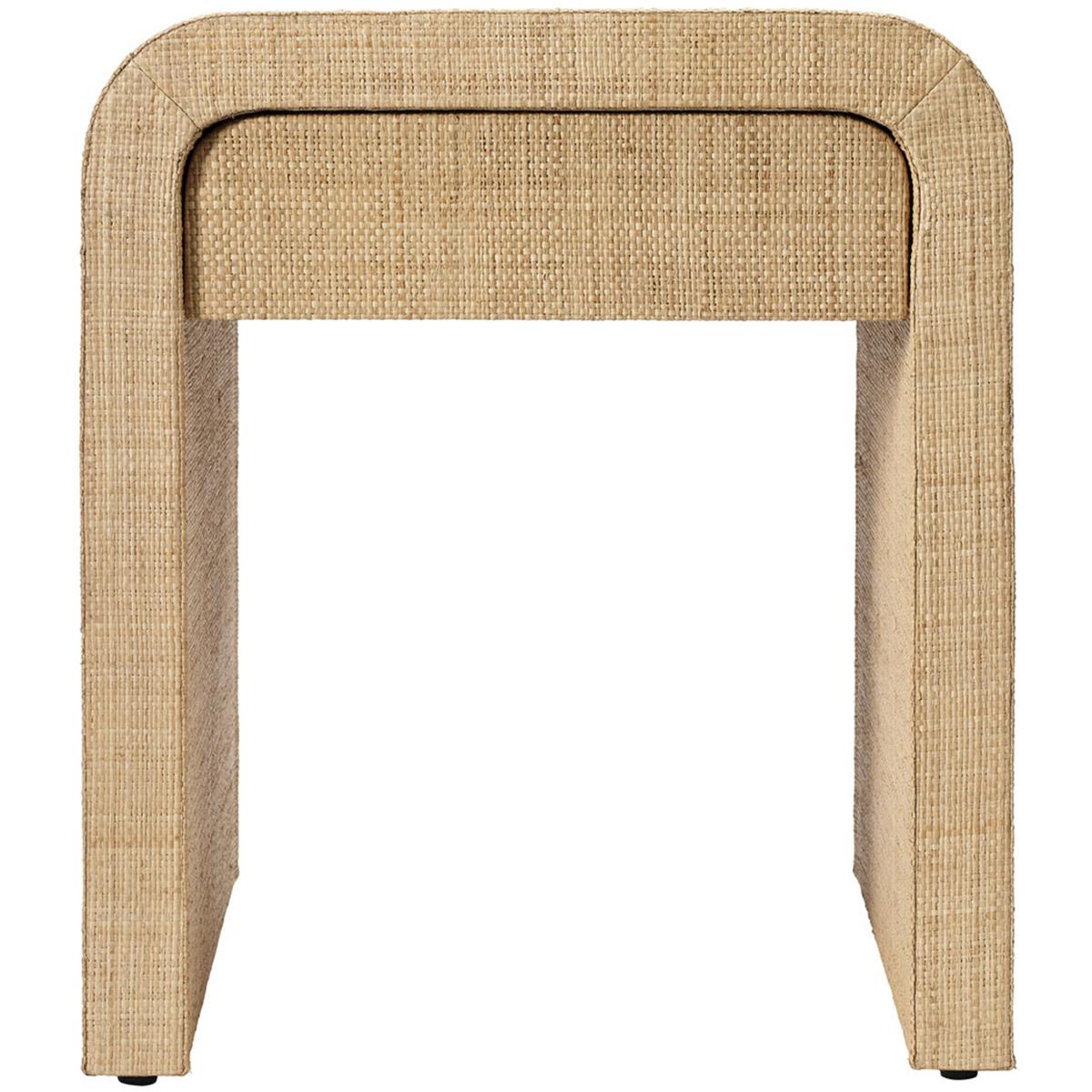 Jamie Young Co 20MONT-STNA Montecito 21 X 18 inch Natural Side Table