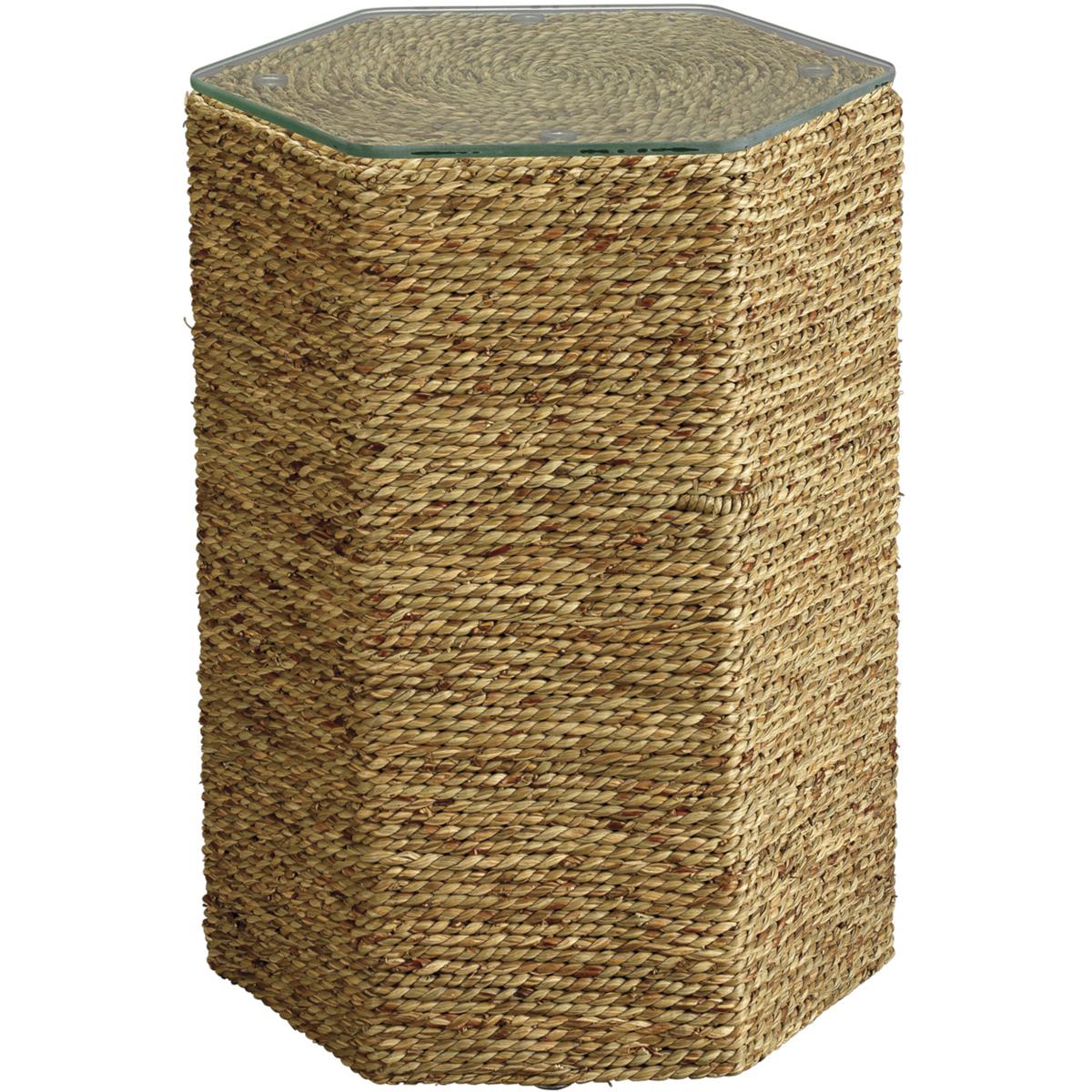 Jamie Young Co 20PENI-STNA Peninsula 20.5 X 14.5 inch Natural Sea Grass Side Table