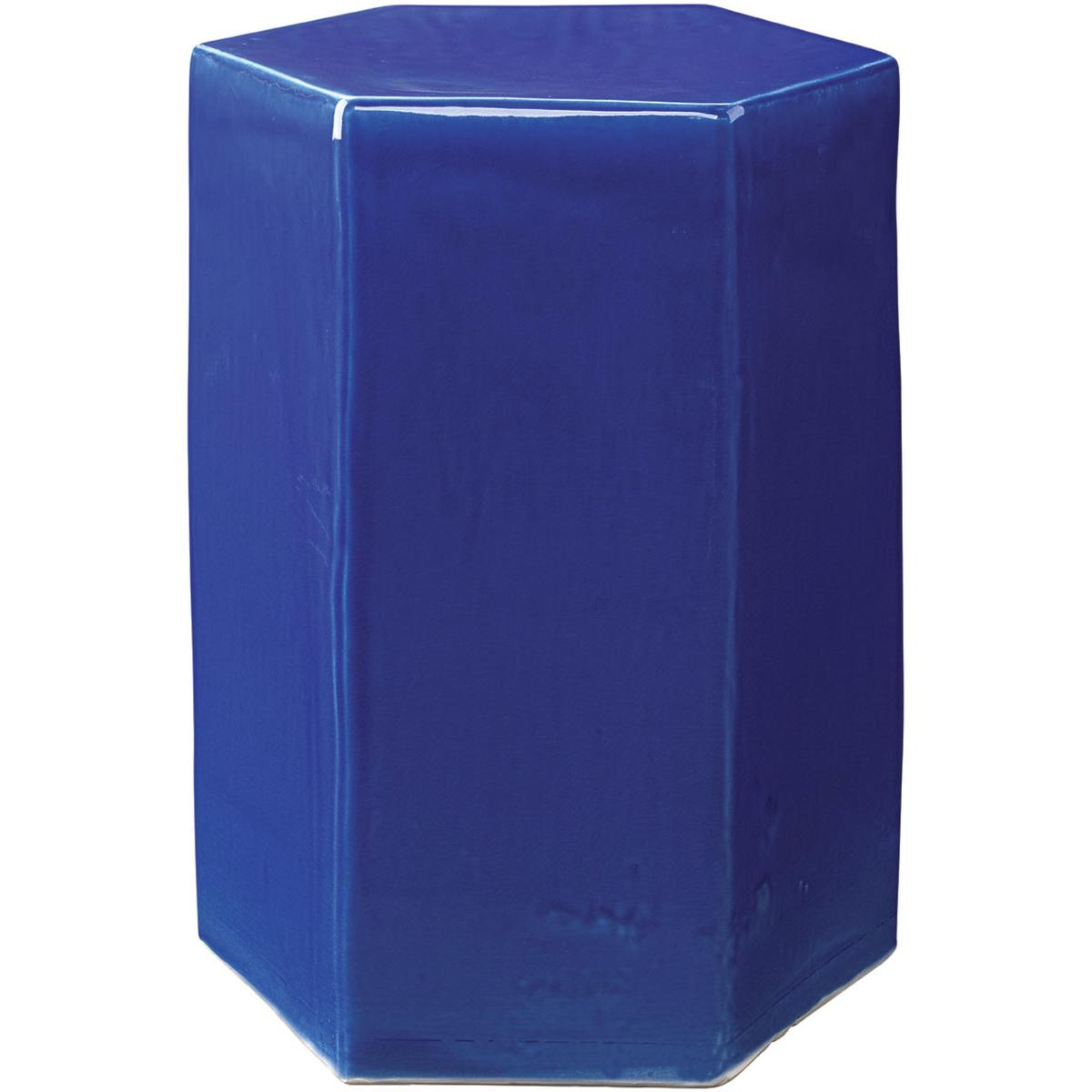 Jamie Young Co 20PORT-LGCO Porto 15 X 13 inch Cobalt Blue Side Table