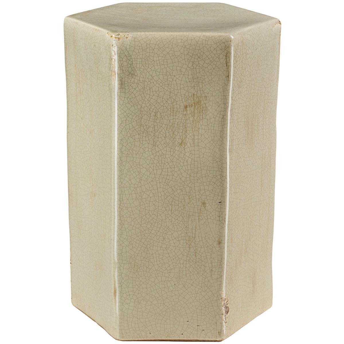 Jamie Young Co 20PORT-LGPS Porto 21 X 15 inch Pistachio Ceramic Side Table