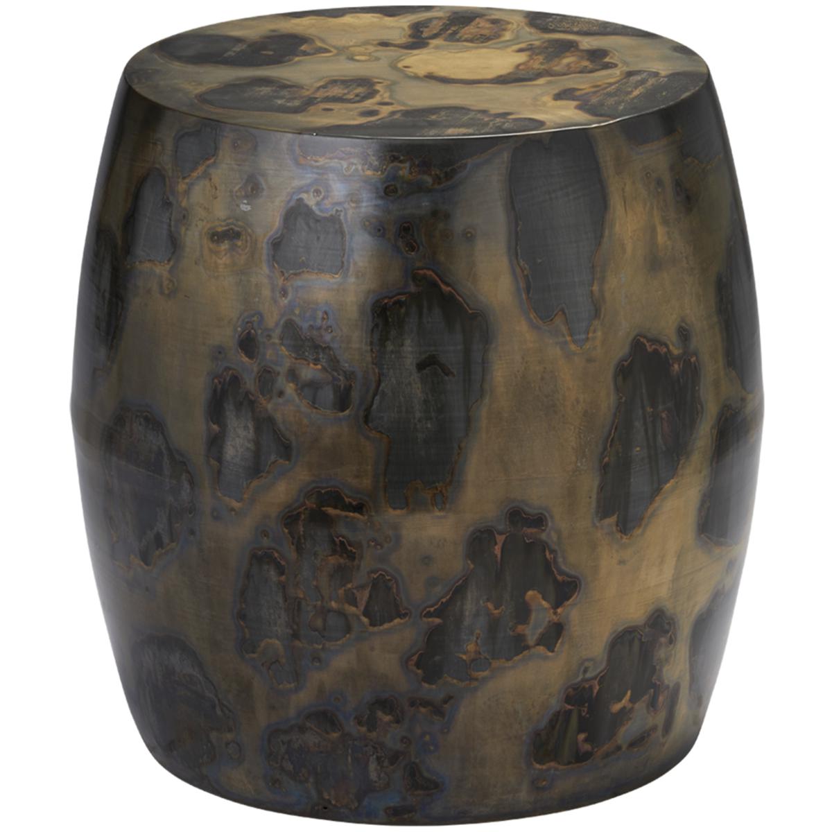 Jamie Young Co 20REAL-STAW Realm 18 X 17 inch Acid Washed Metal Side Table