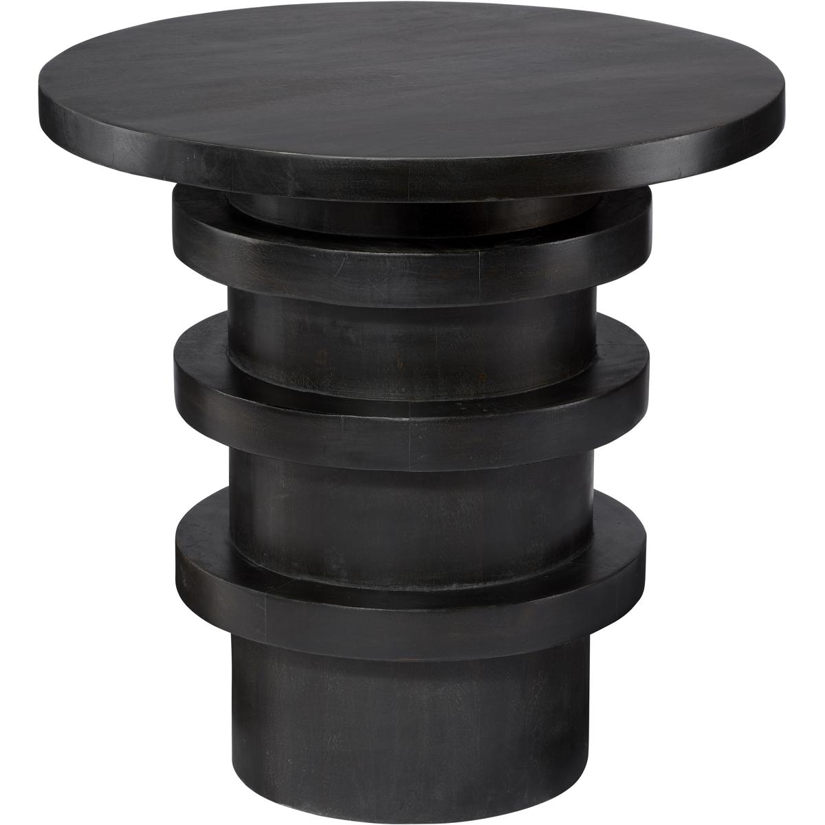 Jamie Young Co 20REVO-STCH Revolve 24 X 24 inch Charcoal Side Table