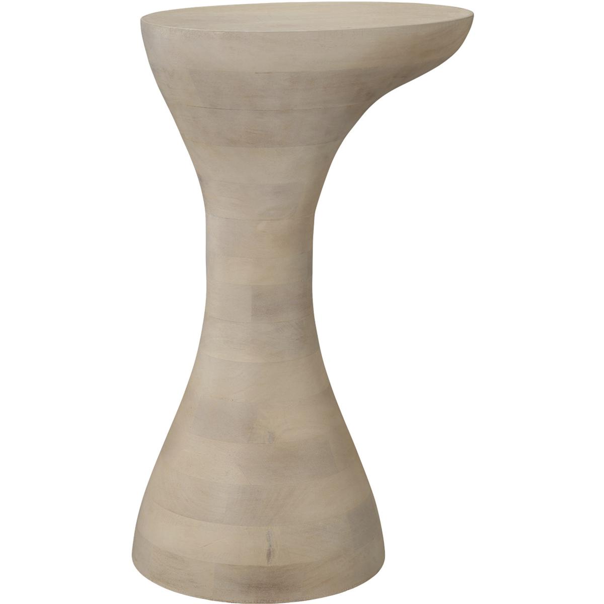 Jamie Young Co 20TOAD-STBW Toadstool 23 X 14 inch Bleached White Drink Table, Inline