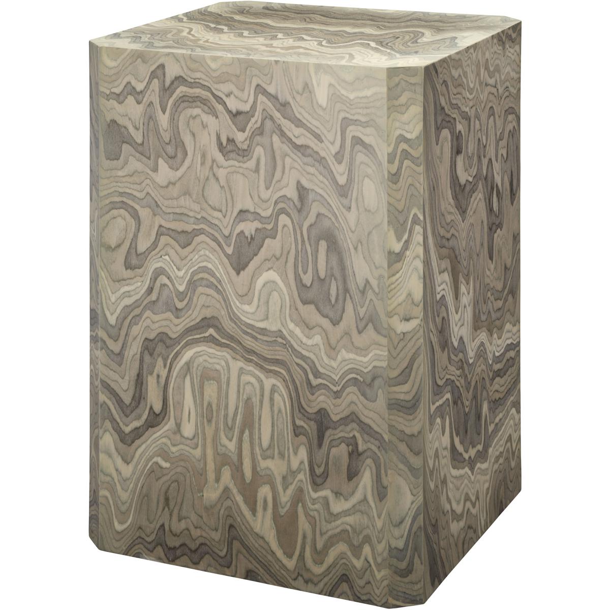 Jamie Young Co 20VALE-STSA Vale 22 X 14 inch Sand Grey Side Table, Inline