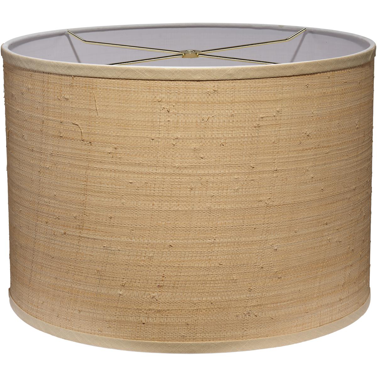 Jamie Young Co 2DRUM-88LG Drum Natural Raffia 18 inch Shade in Large, Large