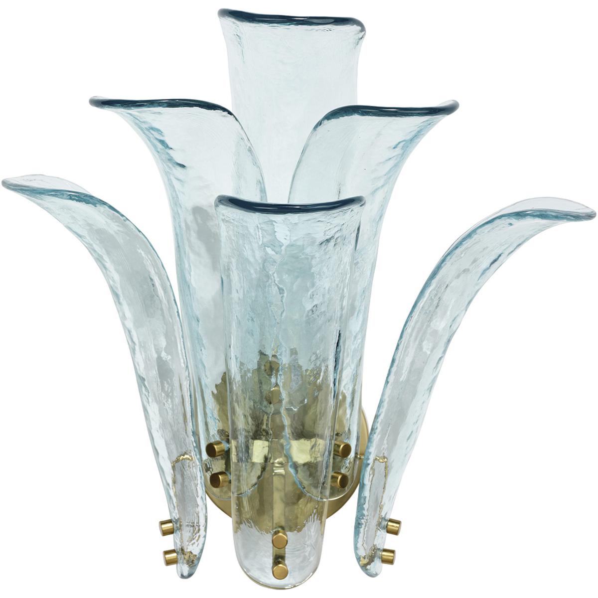 Jamie Young Co 4CALA-SCBL Cala 1 Light 15 inch Antique Brass Wall Sconce Wall Light, Inline