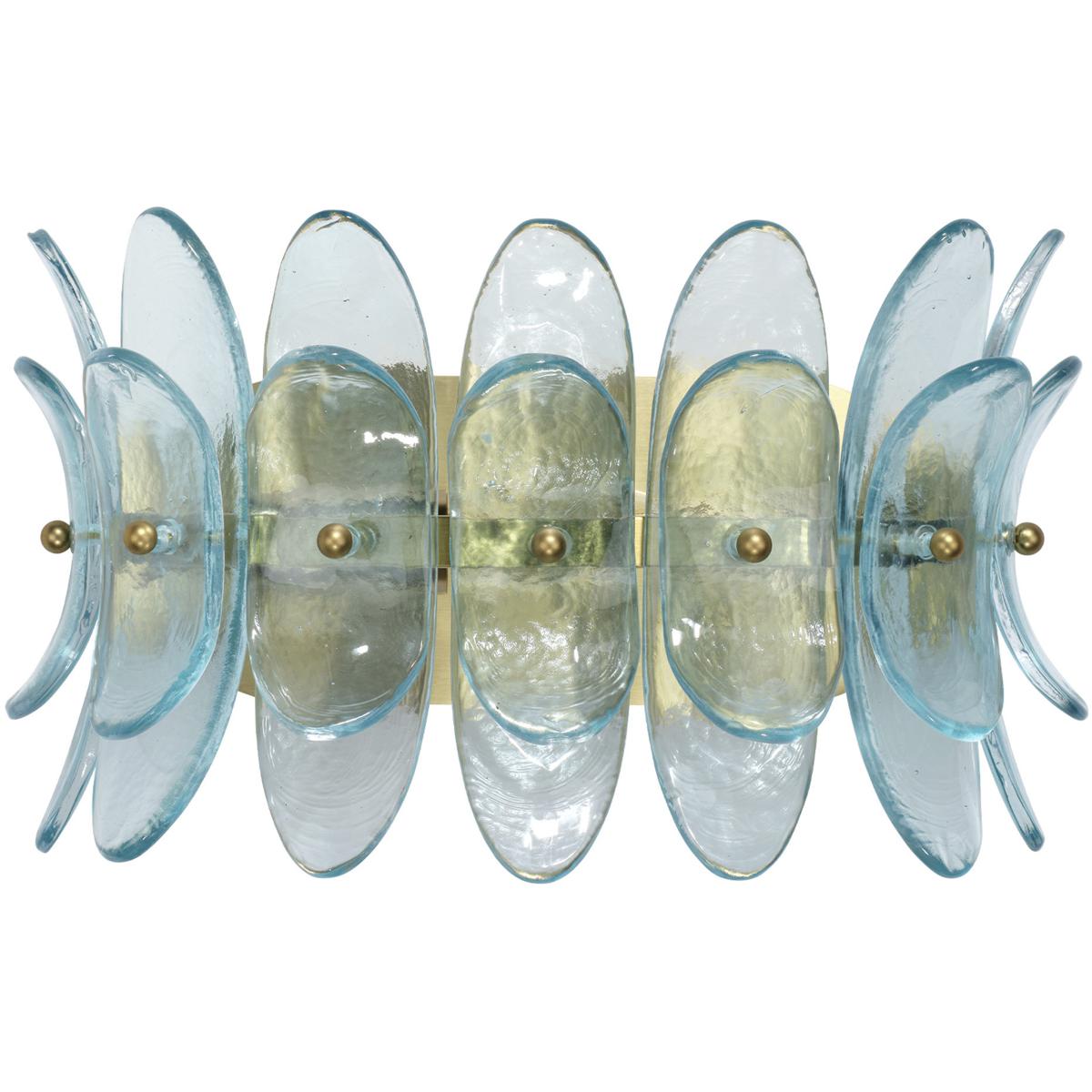 Jamie Young Co 4CORO-SCBL Coronet 1 Light 12.5 inch Antique Brass Wall Sconce Wall Light, Inline