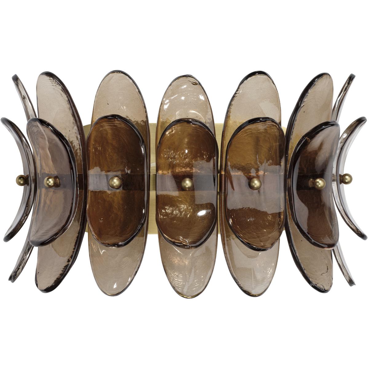 Jamie Young Co 4CORO-SCTA Coronet 1 Light 12.5 inch Antique Brass Wall Sconce Wall Light, Inline