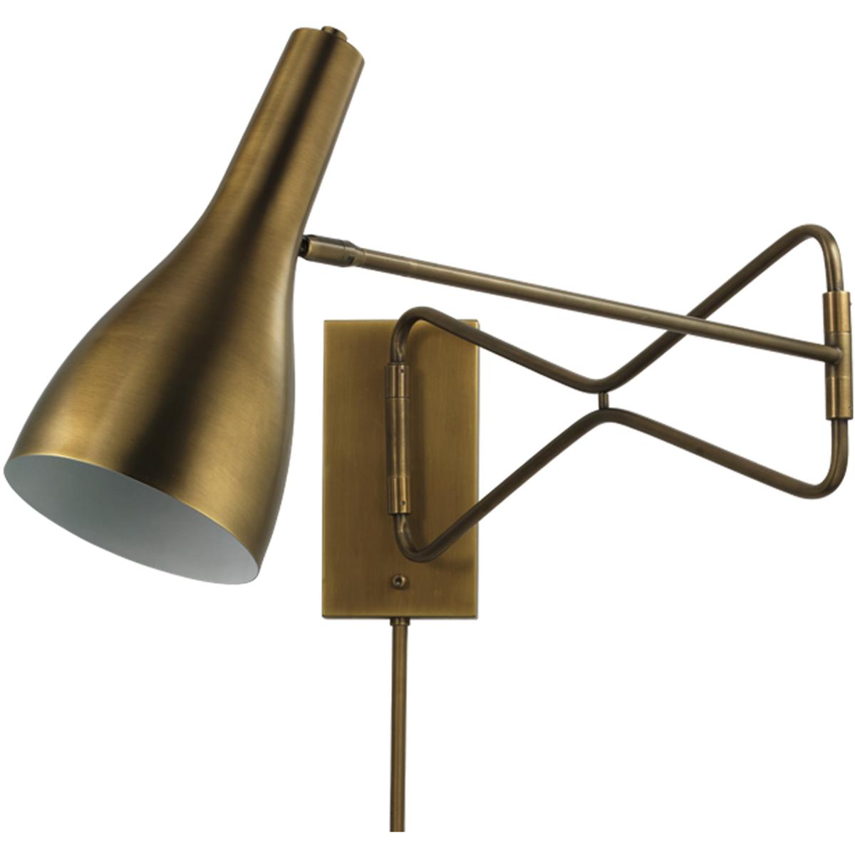 Jamie Young Co 4LENZ-SCAB Lenz 1 Light 6 inch Antique Brass Wall Sconce Wall Light