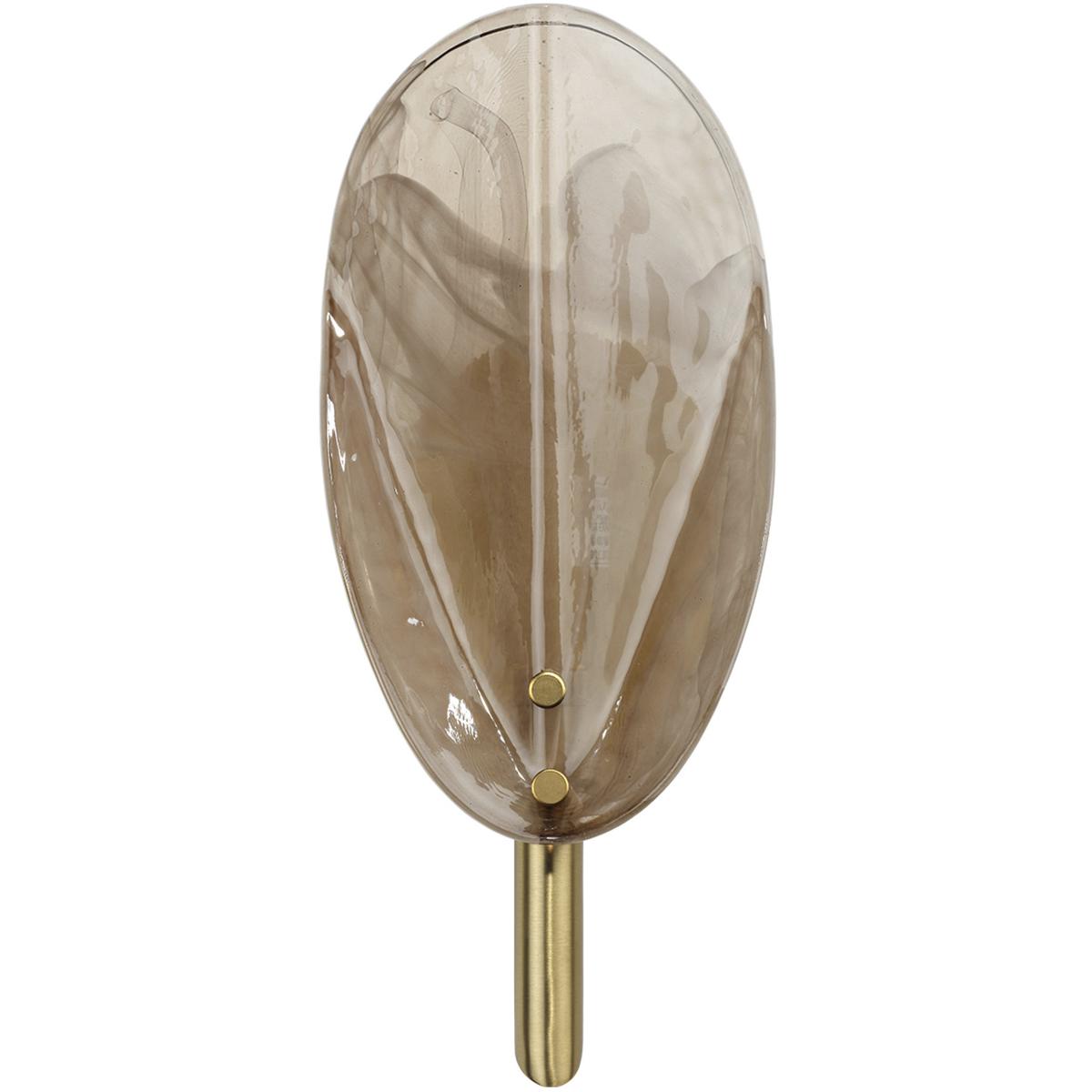 Jamie Young Co 4MAGN-SCTA Magnolia 1 Light 5 inch Antique Brass Wall Sconce Wall Light, Inline