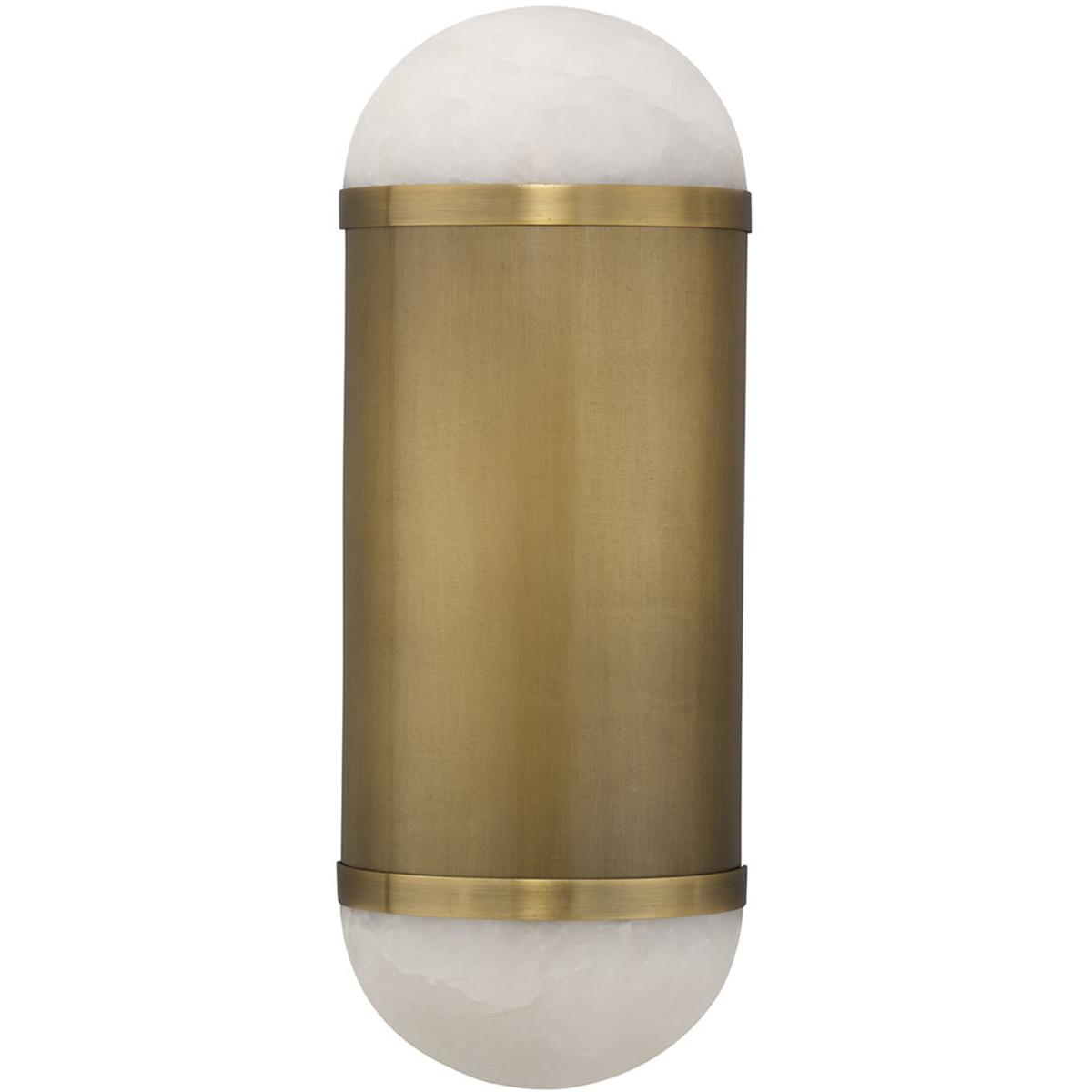Jamie Young Co 4REME-SCAB Remedy LED 6 inch Antique Brass Wall Sconce Wall Light, Inline