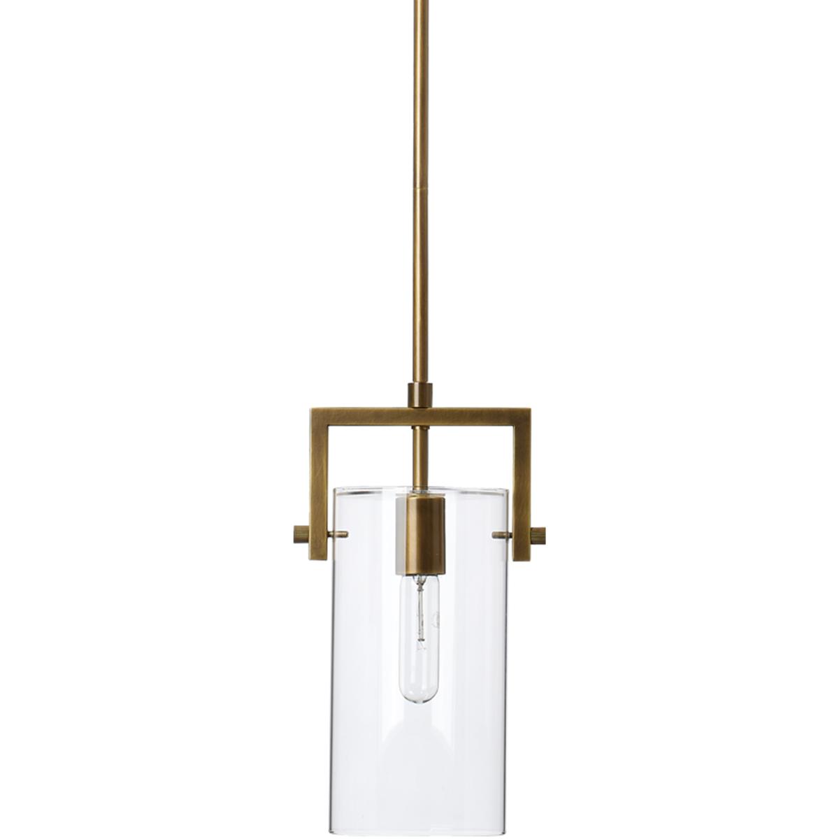 Jamie Young Co 5CAMB-SMBR Cambrai 1 Light 5.5 inch Antique Brass Pendant Ceiling Light, Small